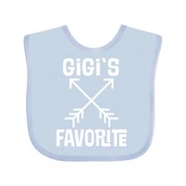 Inktastic Gigi Favorite Grandchild Gift Boys or Girls Baby Bib