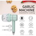 thumbnail image 4 of Electric Whisk, 2 in 1 Electric Chopper, USB Rechargeable Mini Mixer Chopper, for Cooking Cake Egg Cream, Garlic, Nuts (250ML), 4 of 5