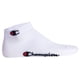 thumbnail image 2 of Champion calcetines unisex, paquete de 6 - calcetines cuarto, básico, logotipo Blanco EU 39-42, 2 of 3