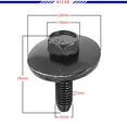 thumbnail image 7 of Mean Mug Auto 71315-13882A 20x M6-1.0 x 25mm Metric Hex Head Sems Bolt with 24mm Washer Replaces OEM 11503982 Fit for GM, 7 of 7