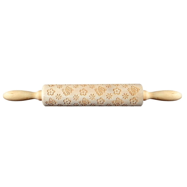 Wdftyju Rodillo de madera para repujar el día de Pascua para hornear galletas (mariposa) Wdftyju 2sm6hj7wx1ds4pj7D01