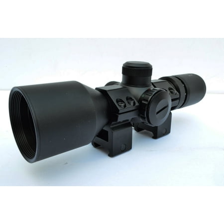 3-9x40 Compact Rifle Gun Scope with Illuminated Mil-Dot (Best Compact Rifle Scope For The Money)