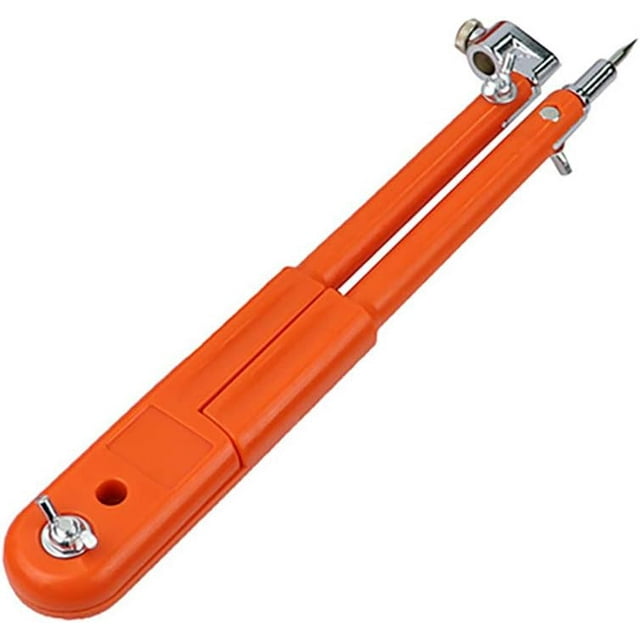 LoonWear Professional Woodworking Compass with Wing and Pencil Holder, Large Compass for Geometry, Drawing, Drafting, Perfect Pencil Compass Drawing Tool for Carpenter (90cm/35inch) Orange