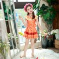 thumbnail image 3 of HAWEE Encanto Mirabel Swimsuit for Girls Isabella Pepa Princess Off Shoulder Ruffle Two Piece Bathing Suit, 3 of 7