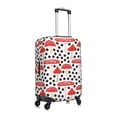 thumbnail image 3 of Balery Forest Mushrooms Luggage Cover Protector, Scratch And Dirt Resistant, Fits 18-32 Inch Luggage - Small, 3 of 9