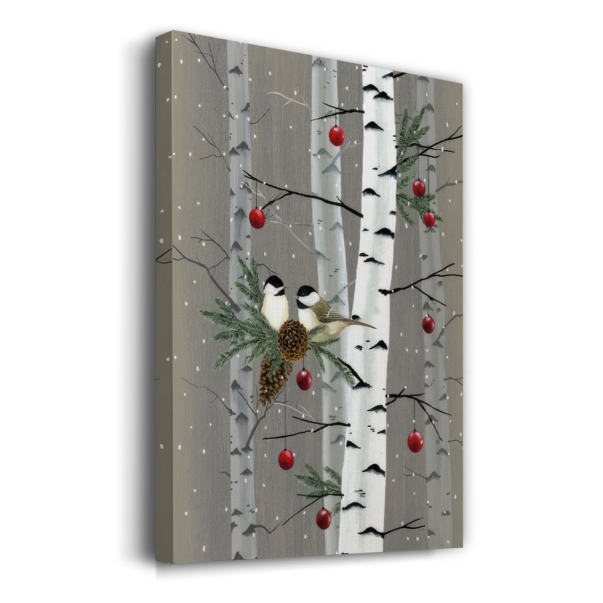 Birch Birds II- Gallery Wrapped Canvas