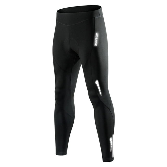 Pantalones de ciclismo para hombre, mallas reflectantes para mantener el calor en bicicleta para en frío L Zulema Pantalones de ciclismo para hombres