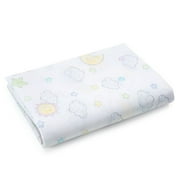Iridescent Moon - Sun, Moon, Stars and Clouds Crib Sheet