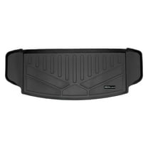 SMARTLINER All Weather Custom Fit Black Cargo Liner Behind the 3rd Row Compatible With 2021-2023 Jeep Grand Cherokee L (Only Fits without Subwoofer in Cargo Area)