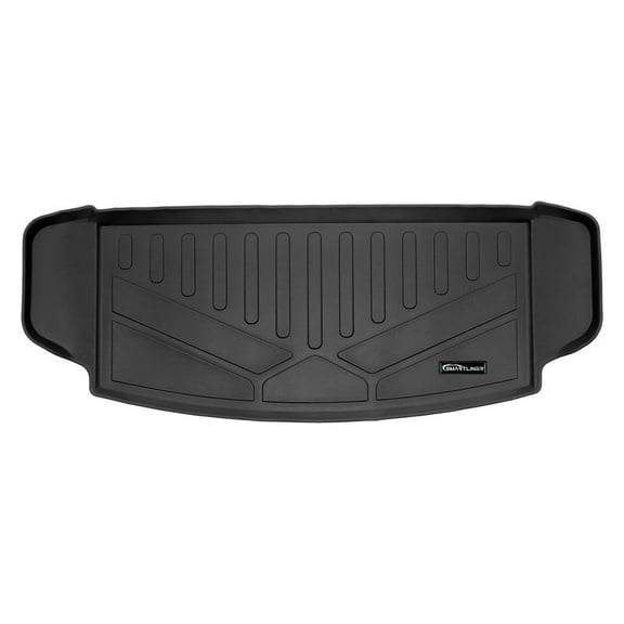 SMARTLINER All Weather Custom Fit Black Cargo Liner Behind the 3rd Row Compatible With 2021-2023 Jeep Grand Cherokee L (Only Fits without Subwoofer in Cargo Area)