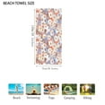 thumbnail image 3 of XGFHYJEH Beach Towel, Oversized Beach Towel, Beach Towel Clearance, Towel Beach, Lightweight Beach Towel, Portable Foldable Hypoallergenic Cooling Technology Breathable Towel for Beach, 3 of 7