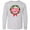 AC-Heather Grey, variant on Inktastic Merry Christmas Wreath with Red Bow and Ornaments Long Sleeve Youth T-Shirt