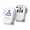 Arctic White, variant on SKRSAN Aura Mini Universal Travel Adapter 2 Pack, Ultra-Compact International Plug for 200+ Countries (US/EU/UK/AU/AS), High-Power 10A Portable Power Converter for Business Trip (Midnight Black)