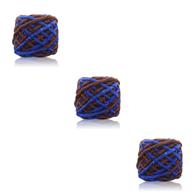 Injueey Cárdigan de hilo Chinlon tejido de 100g, calcetines para bebé, bufanda de hilo tejida a mano, sombrero, gorra, accesorio de costura Type1 NO1