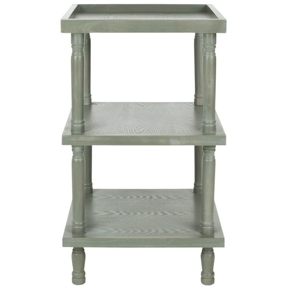SAFAVIEH Esmeralda 3-Tier Side Table Ash Grey