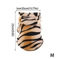 thumbnail image 2 of BotaniNest Cozy Autumn & Winter Flannel Button Tiger Transform Your Pup Into A Cuddly Tiger With Stylish Comfort!, 2 of 6