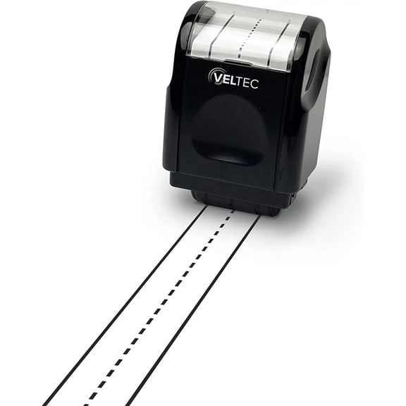 Veltec Dashed Handwriting Lines Practice Roller Stamp for Kids, Parents and Teachers