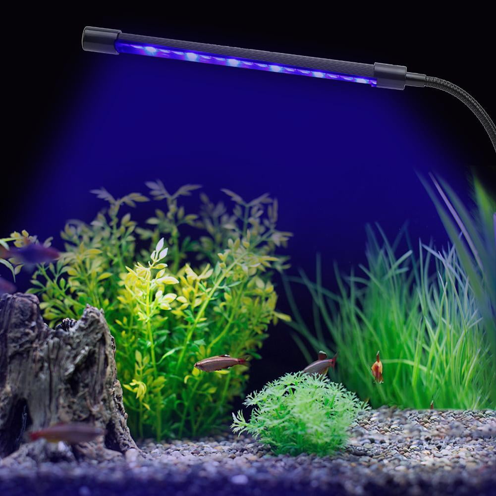 LED Fish Tank Pince Lampe Aquarium Lumière Éclairage Aquatique