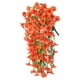 thumbnail image 3 of Flores artificiales colgantes, arreglo floral, flores de seda realistas, flores falsas Naranja, 3 of 9