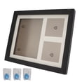 thumbnail image 2 of Pet Paw Print Frame, Pet Pawprint Keepsakes Picture Frame Pure Natural Pine Premium Ink Pad Press 5s For DIY Gift ANGGREK CF2118, 2 of 8