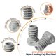 thumbnail image 4 of 4pack DC61-03128A Dryer Leveling Leg Feet Replaces 2692286 AP5324682 PS4206963 Leveling Legs, 4 of 5