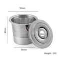 thumbnail image 6 of 3 reusable K cups, 304 stainless steel reusable coffee K cup filters, Compatible with Keurig Coffee Makers, coffee accessories with filter screens, 6 of 6
