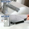 thumbnail image 4 of Cepillo limpiador de lechada con mango duro para fregar juntas profundas de azulejos cerdas rígidas en ángulo para duchas, bañeras y cocinas, 4 of 5