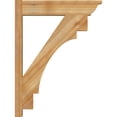thumbnail image 3 of Ekena Millwork 6"W x 24"D x 32"H Merced Rough Sawn Traditional Outlooker, Western Red Cedar, 3 of 4