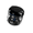 Arctic Black, variant on Leak-Proof Dental Retainer Case with Soaking Basin, Waterproof Orthodontic Appliance Container for Clear Aligners and Dentures, Portable Travel Storage Box for Mouthguards and Night Guards