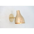 thumbnail image 5 of 1 light Short Wall Mid Century Modern Raw Brass Sputnik chandelier light Fixture, 5 of 9