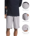 thumbnail image 3 of Champion Men's Sport Shorts, Standard Fit, Lightweight Fabric, Moisture-Wicking, Sizes S-4XL, 3 of 7