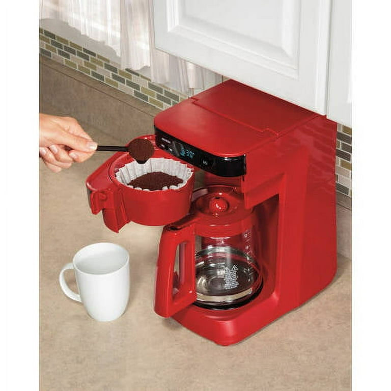 Hamilton Beach FlexBrew Single-Serve Coffee Maker Red  - Best Buy