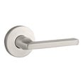 thumbnail image 1 of Baldwin HD.SQU.R.CRR.150 Half Dummy Right Hand Square Lever & Contemporary Round Rose, Satin Nickel, 1 of 1