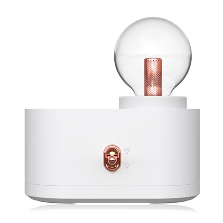 

350ML USB Ultrasonic Air Humidifier 7 Color LED Light for Home Office