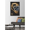 thumbnail image 2 of NHL Vegas Golden Knights - Mask 17 Wall Poster with Magnetic Frame, 22.375" x 34", 2 of 5