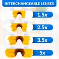 thumbnail image 3 of Loupe Rechargeable, Loupe, Loupe pour Lunettes pour Lecture et Loisirs WithTG19613, 3 of 6