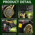 thumbnail image 3 of QOQ Motorcycle Building Block Toy Racing Roadster,1:5 Model Collectible Kits Motorcycle's Model Set and Technic for Boys & Adults (1018 Pieces), 3 of 7