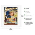 thumbnail image 2 of Howard Thurston The Great Magician - The Phantom Piano - Vintage Magic Poster c.1911 - Fine Art Rolled Canvas Print 16in x 20in, 2 of 4