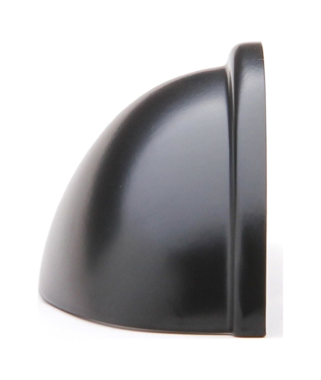 10 Pack 3" Inch Hole Centers Cabinet Bin Cup Drawer Cup Pulls Kitchen Hardware Handles, Black, by Silverline