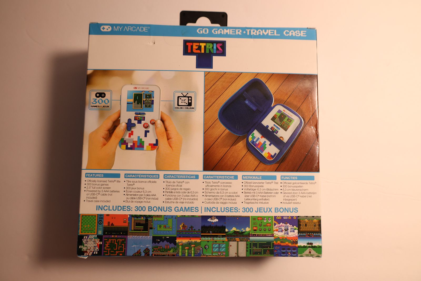 Gamer V Classic Portable Tetris
