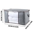 thumbnail image 3 of Comforter Storage Bag, Clothing Storage Bags, Visual Storage Bag Quilt Storage Bag Non-Woven Fabric Clothing Storage Bag Quilt Sorting Bag Folding Bag, Clothing Storage Bags, 3 of 3