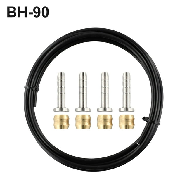 MYG Bike Hydraulic Brake Hose SM-BH59/BH90 Olive and Connector Insert Set 2.5m