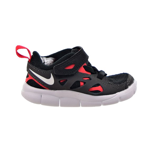Nike Free Run 2 (TD) Toddler's Shoes Black-Siren Red-Medium Ash-White da2692-002