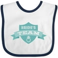 thumbnail image 3 of Inktastic Banner Bride's Team Boys or Girls Baby Bib, 3 of 4