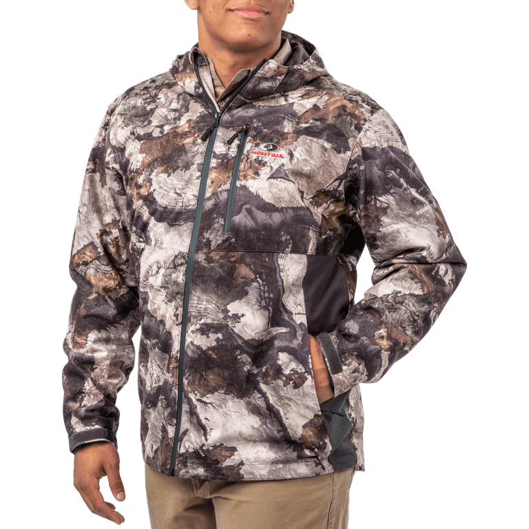 Mossy Oak Men s Scent Control Hunting Jacket Mossy Oak Elements