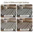 thumbnail image 7 of ODIKA 4'x6' Washable Area Rug Abstract Diamond Grid Lattice Trellis Geometric Contemporary Accent for Bedroom, Reading Nook, Pet Friendly & Non-Shedding, 7 of 7
