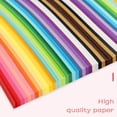 thumbnail image 3 of 2060 Sheets Star Paper 27 Assortment Color Paper Strip Double Sided Solid Color Decoration Paper Strips, 3 of 8