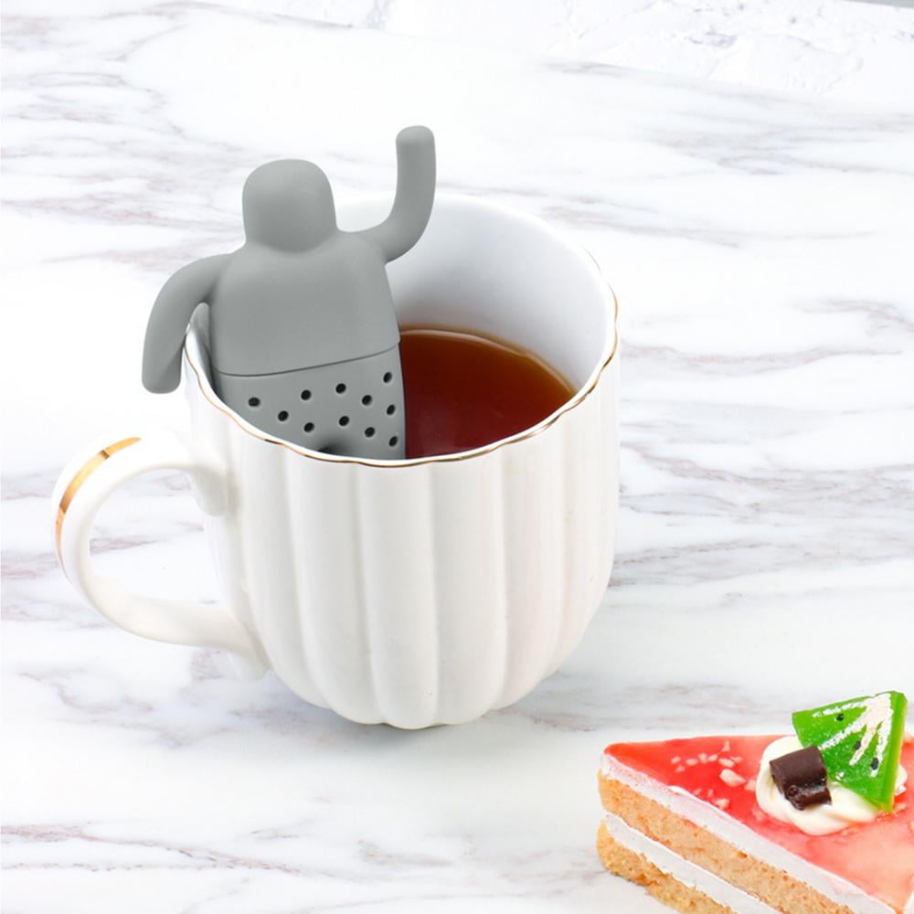 Buy Fovolat Tea Infuser Silicone Mr Little Man Tea Strainer Funny Tea