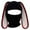 BK1, variant on Rabbit Ear Hat Fall Winter Warm Neck Gaiter Mask One Piece Knit Beanie