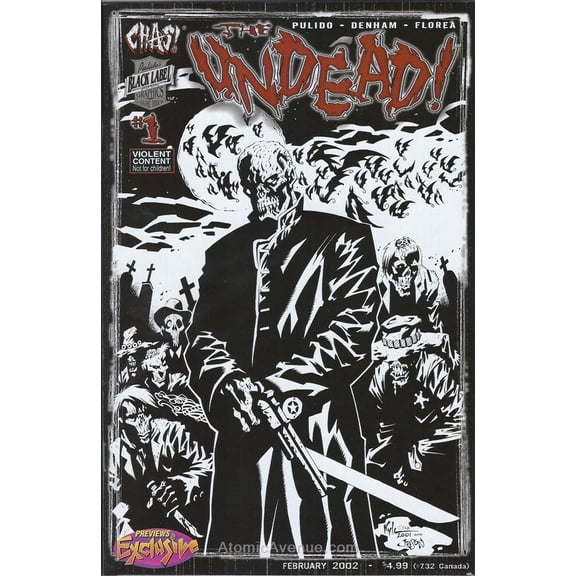 Undead, The #1B VF ; Chaos Comic Book